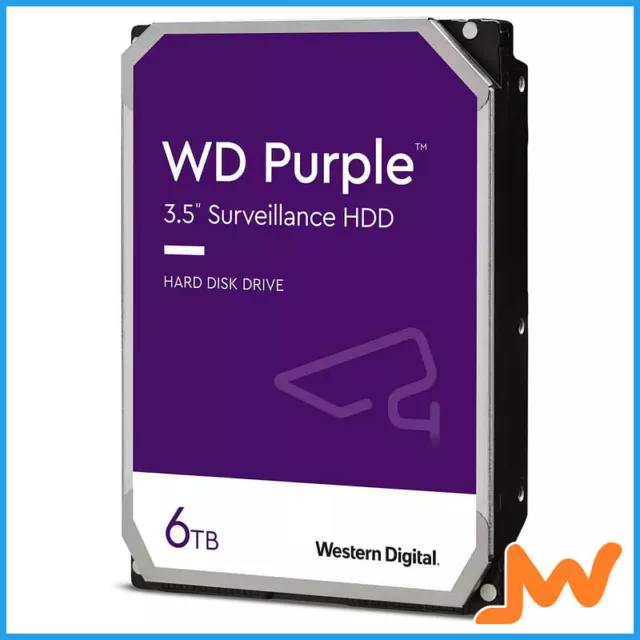 Western Digital Purple 6TB 3.5" Surveillance Hard Drive