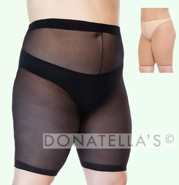 Donatella's Hosiery Plus Size Baroque Lace Tights - XXL at  Women's  Clothing store