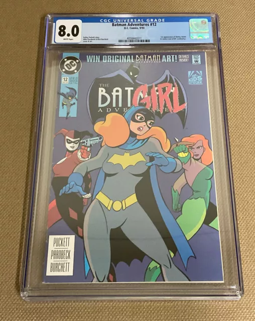 Batman Adventures #12 CGC 8.0 - 1st Appearance Harley Quinn DC 1993 White Pages