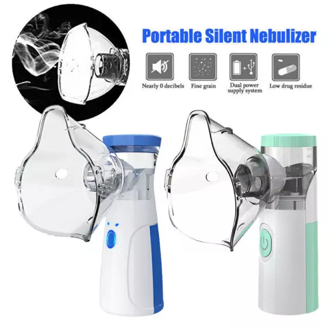 New Mini Handheld Ultrasonic Atomizer Machine Mist Respirator Humidifier USB