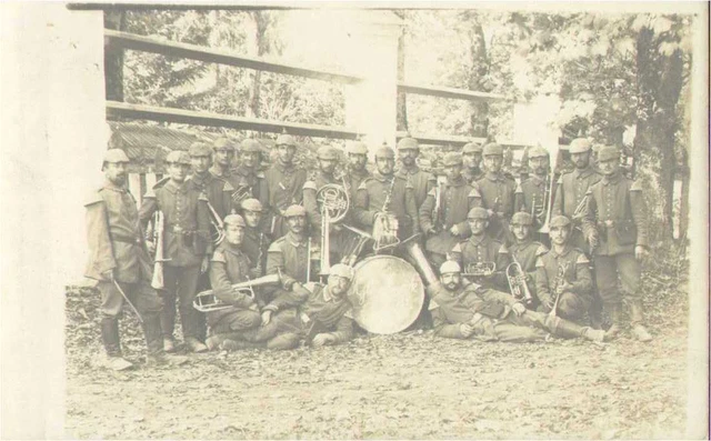 Landwehr-Infanterie-Regiment 133, Musiker, Soldaten-Portrait, Foto-Feldpostkarte