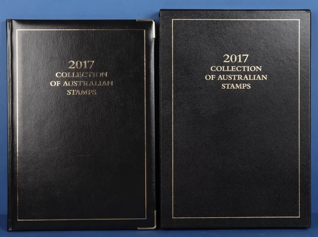 Australia Post 2017 Leather Year Album collection  PO Cost $135 Ret'l $190