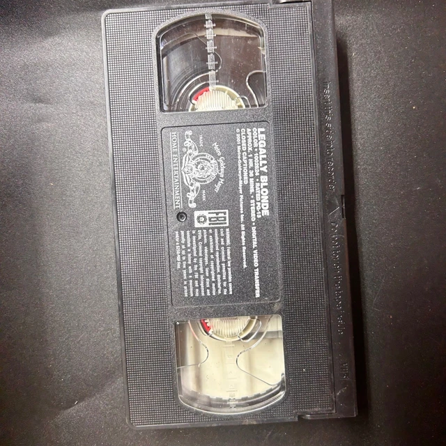 LEGALLY BLONDE VHS 2001 Reese Witherspoon MGM Home Entertainment Movie ...