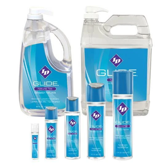 Lubrifiant ID Glide 8.5 Fl.oz à Base D'Eau - Sensation Naturelle, Fabriqué Aux USA