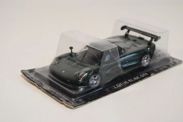 Altaya 1/43 – Lotus Elise GT1 1997, Couleur Racing Green, Diecast