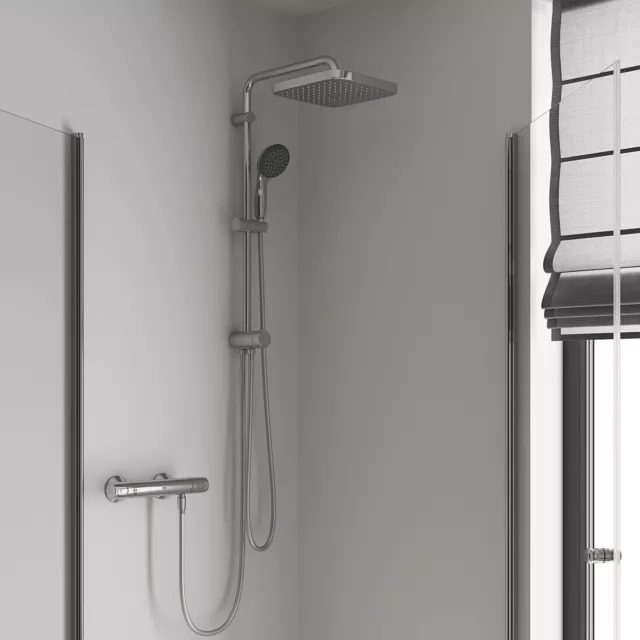 Grohe Vitalio Start System 250 Cube Flex Duschsystem 26698000, mit Umstellung