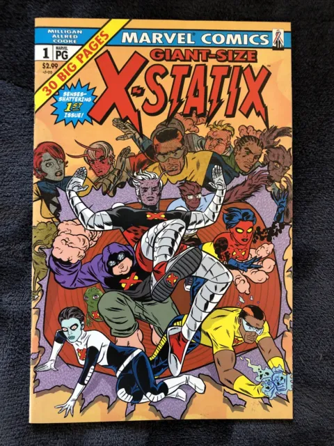 X-Statix #1 - GIANT SIZE X-MEN HOMAGE COVER! Marvel Allred - Milligan