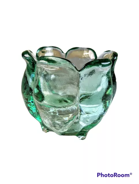 Recycled Glass Made In Spain The Original Genuine Green Tulip Votive Vase