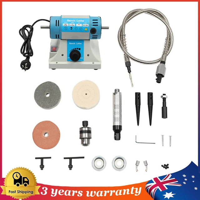 JEWELRY POLISHER BUFFER Adjustable Speed Bench Grinder Polishing