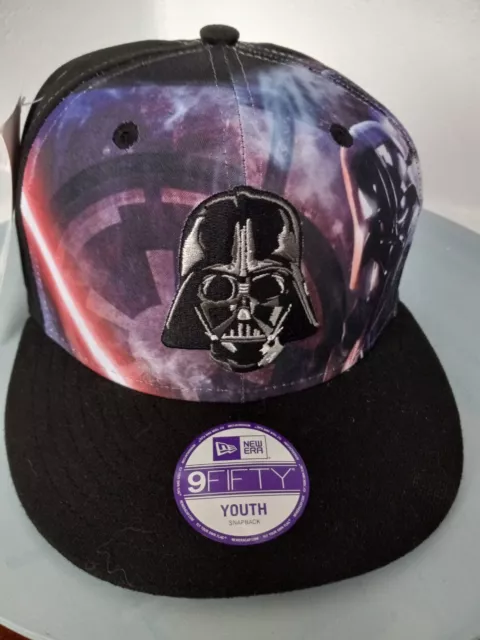 Star Wars Snap Back Hat Youth Darth Vader BRAND NEW  9Fifty