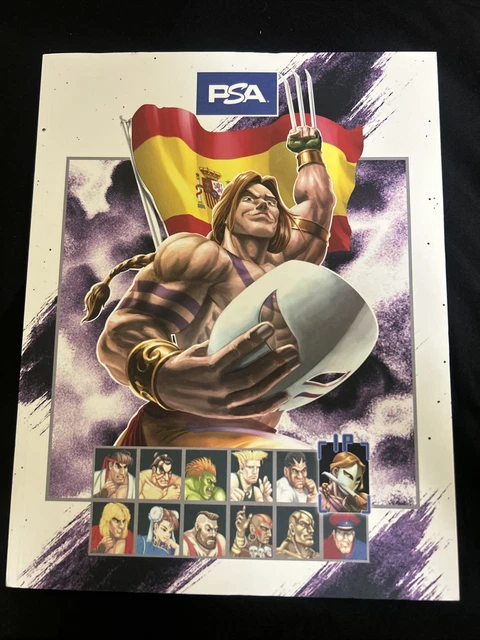 STREET FIGHTER PSAマガジンBlue VEGA 10/100 Street Fighter Magazine | eBay