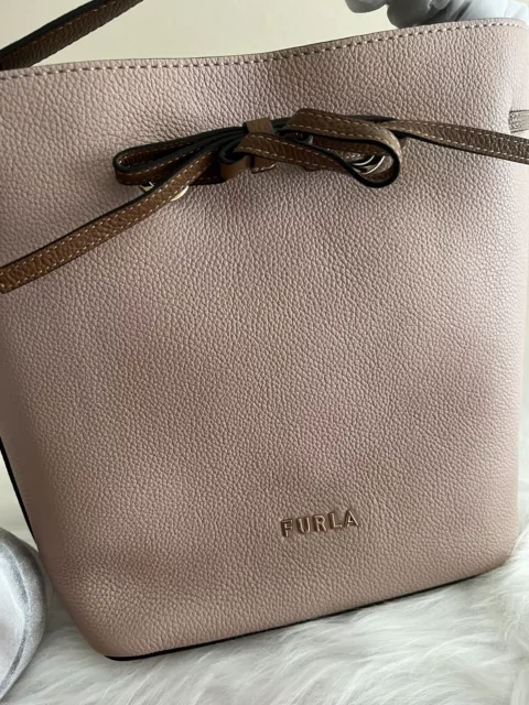 Furla Stacy Bucket Leather Leather Bag Bnew From Furla Germany