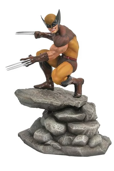 Marvel Gallery Brown Wolverine PVC Statue Diamond Select  figur action Neu