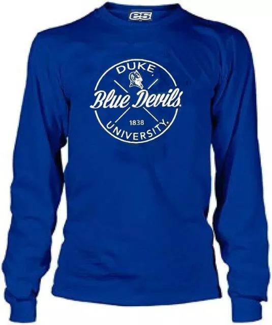 Duke Blue Devils Men's University Royal Long Sleeve T Shirt