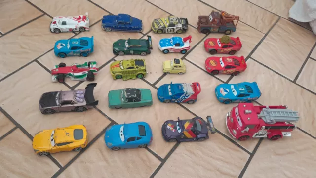 Disney Pixar Lot De 20 Voitures Cars De Course Lot 16 2
