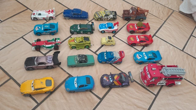 Disney Pixar Lot De 20 Voitures Cars De Course Lot 16 2