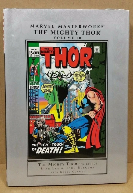 MARVEL MASTERWORKS (MMW): THE MIGHTY THOR Vol 10 HC  (BRAND NEW RARE)
