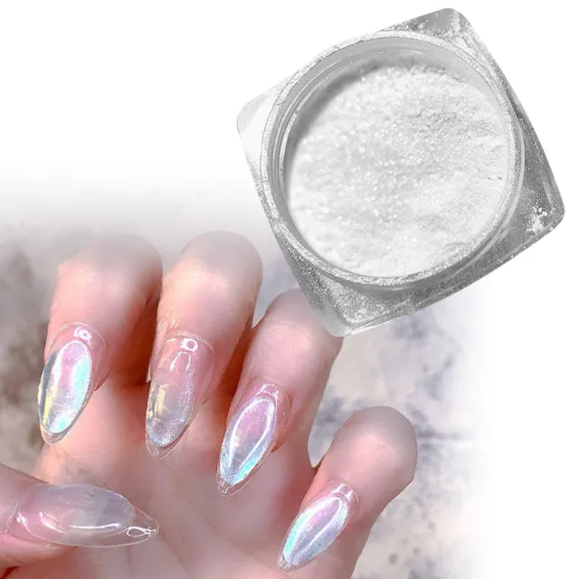 Ice Cube Manicure Pearl Powder Ice Muscle Powder Organic Nails Brush #8