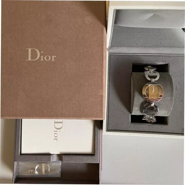 CHRISTIAN DIOR Maris CD022110 Quartz Watch Wristwatch Women's Out Of Buttery