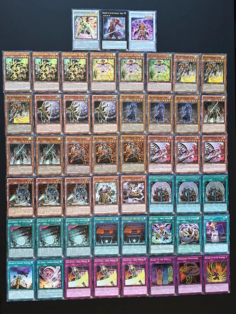 YUGIOH SIX SAMURAI Deck Core With Official Konami Six Samurai Sleeves  $35.00 - PicClick AU