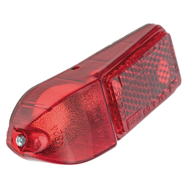 RH obiettivo posteriore sidemarker rosso Jaguar XJ S1-S3 & E-Type S2-S3 parte n. 11731