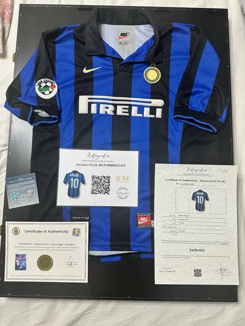 Maglia Atalanta Nicolo' Zaniolo C.O.A ~ R di Autografia + Prova Foto E