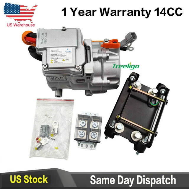 UNIVERSAL ELECTRIC COMPRESSOR Air Conditioning A/C Kit for Car Trucks