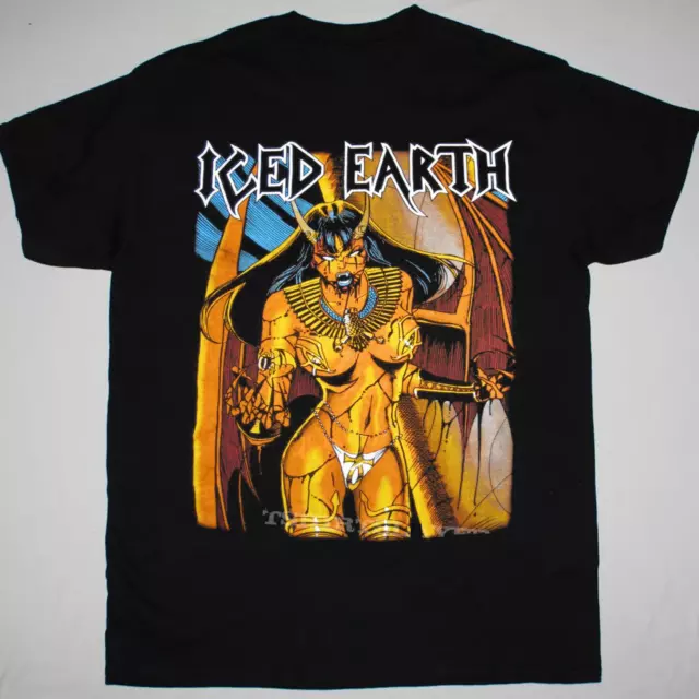 Camiseta ICED EARTH Días del Purgatorio Mangas Cortas Algodón Negra S a 5XL BE1269