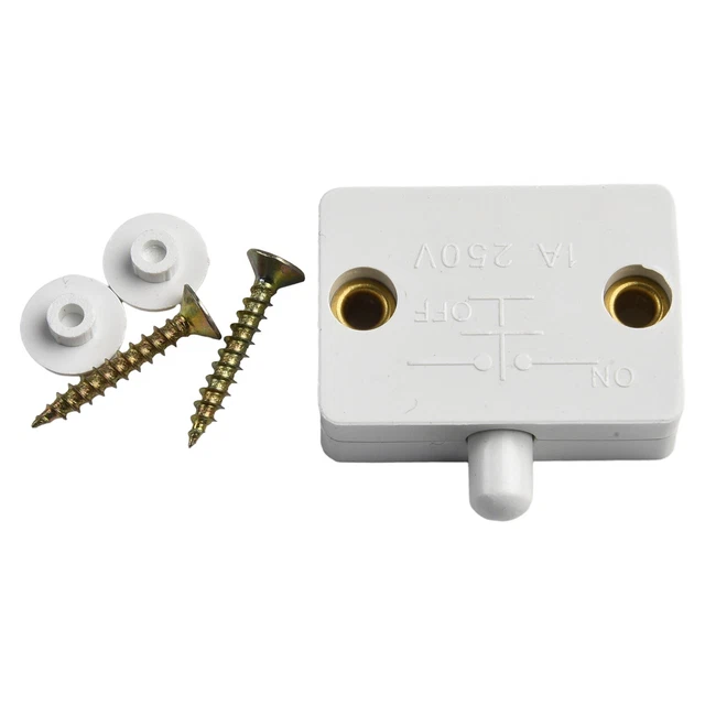 Automatique Interrupteur Porte Placard Commutateur D'Éclairage Automatique Pour Placards Allumage Lumière Meuble Comptoir 6 Pièce