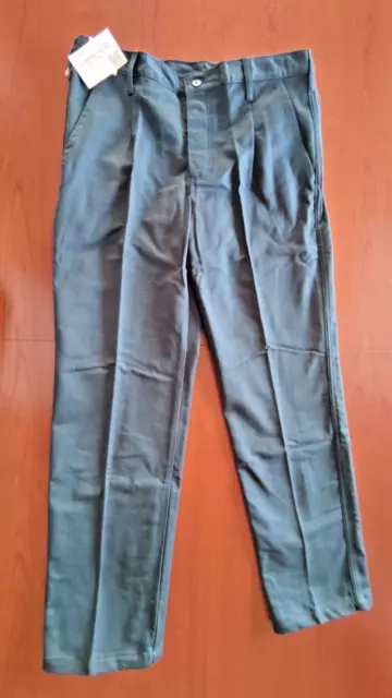 Lotto Di N.3 Pantaloni Da Lavoro Oeko-Tex Standard 100 Blu Tg.50