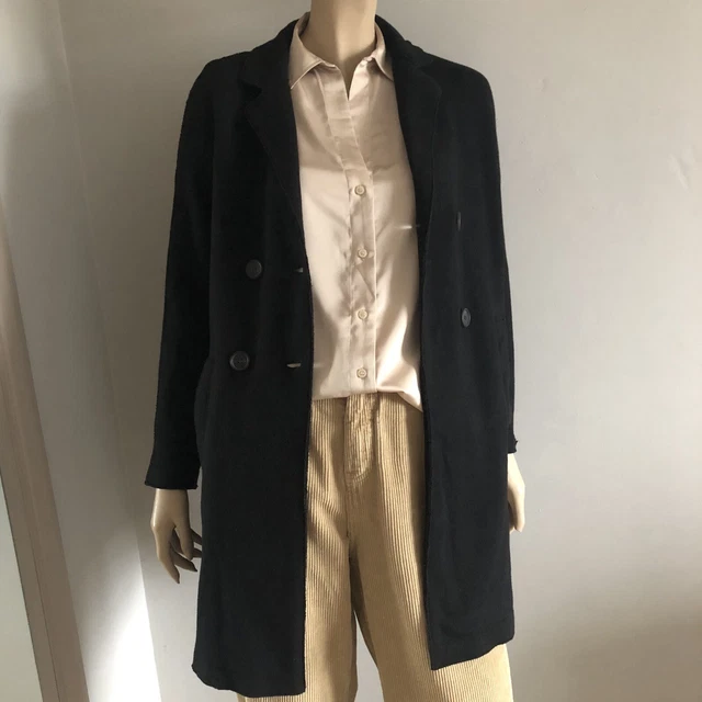 Jigsaw double knit raw edge sales jacket