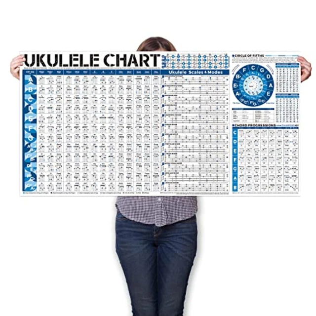 UKULELE CHART UKULELE Chart Chart Poster for Music Learning £7.85