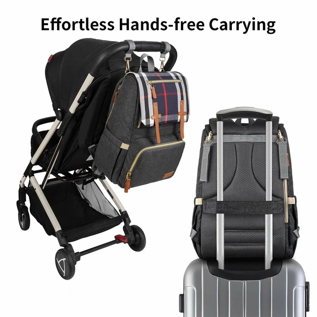 Baby Diaper Bag Backpack, Large Waterproof Nappy Changing Bag for Travel 5