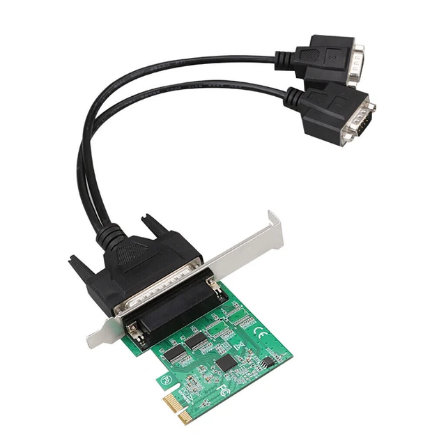 PCIE 1x to 2 Port/4 Port RS232  Adapter Card PCI-E PCI Express Expansion Card