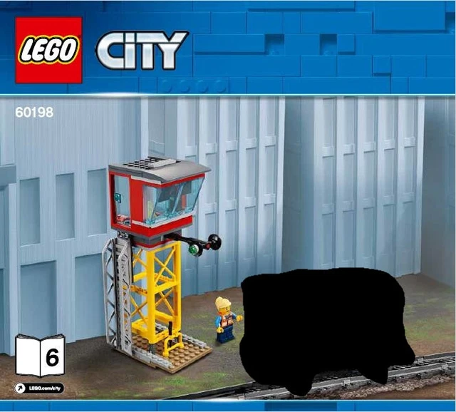 LEGO 60198-6 CARGO Control Center Tower Split From 60198 cargo Train ...