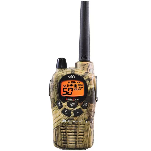 1 Walkie Midland GXT1050 5W Vox - Radio New Without Battery And Charger