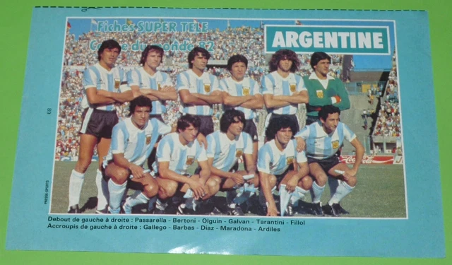 Autocollant Vintage Coupe Du Monde 1978 – Argentine – Mascotte – Footy France