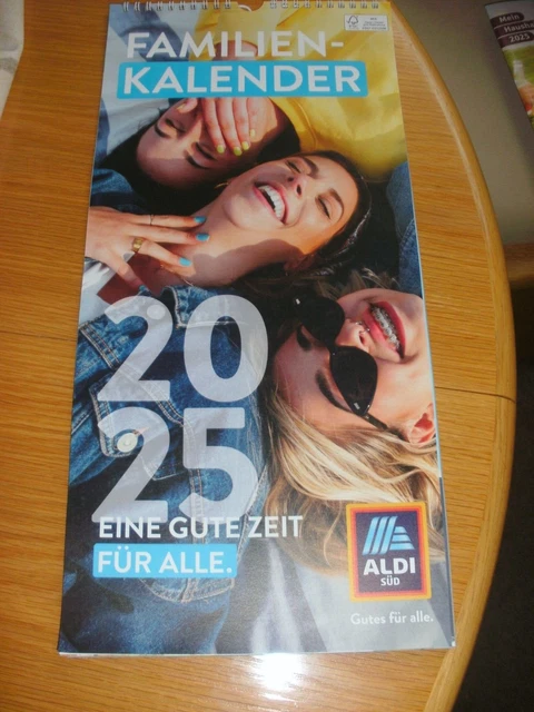 ALDI 2025 DEIN ALDI Familienkalender Kalender EUR 1,00 PicClick DE