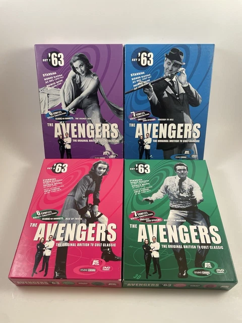 (未使用･未開封品)Avengers: 63 Set 1 [DVD] Amazon.com: Avengers 1-4 Complete Boxset [DVD] [2019