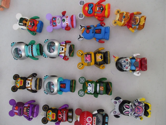 Vinylmation figures Robot Series 2 3 vinyl collectibles Walt Disney Big lot!