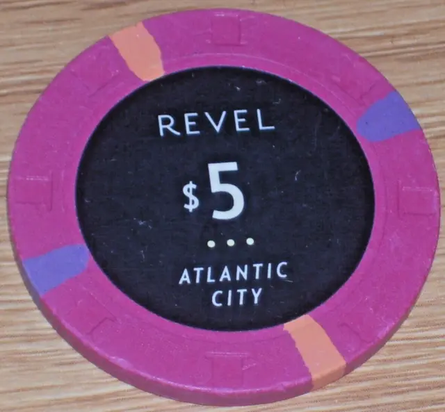 $5  1St Edt Casino Chip From The Revel Casino Atlantic City