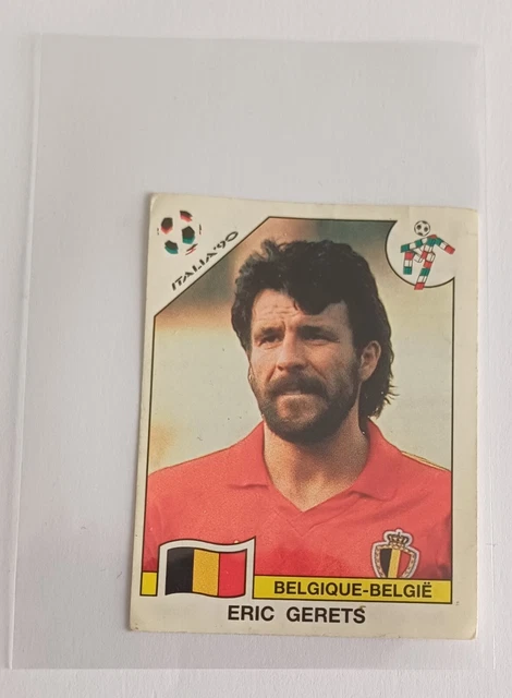 Très Rare Autocollant Official World Cup Italie 90 Original 80'S No