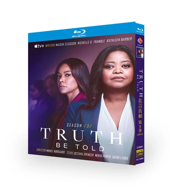 Truth Be Told：The Complete Season 3 TV Series 2 Disc All Region Blu-ray DVD BD