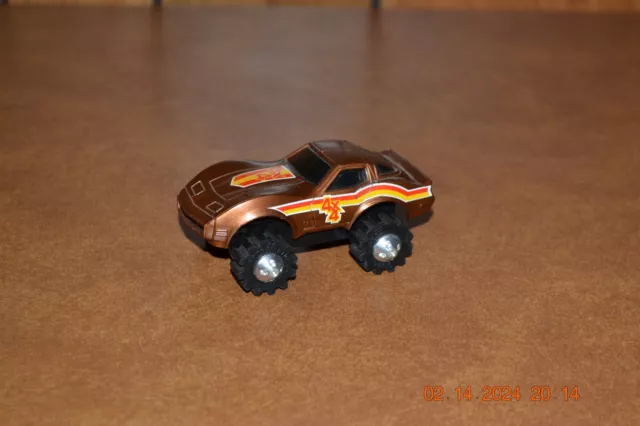 Vintage Rough Rider Battery Operated 4x4 Stomper Corvette - Super Nice!!