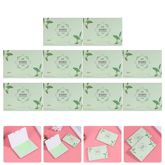 Carta oleosa controllo olio trucco green carta oleosa