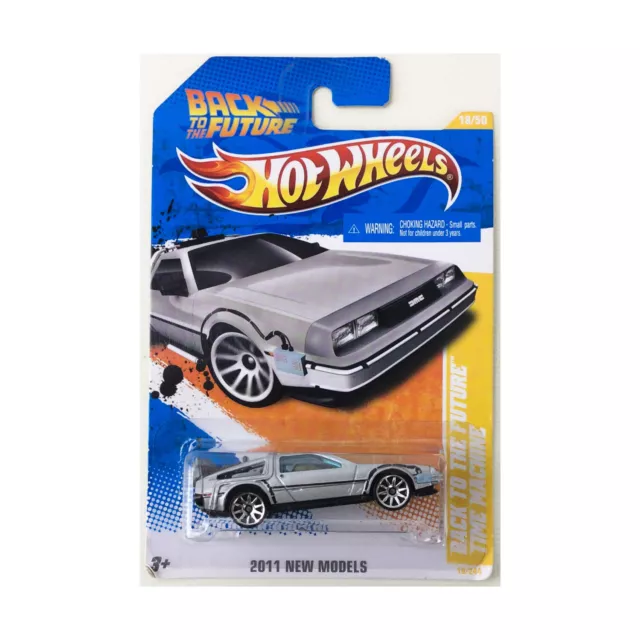 Mattel Hot Wheels Back to the Future Time Machine (2010 Ed) Pack New