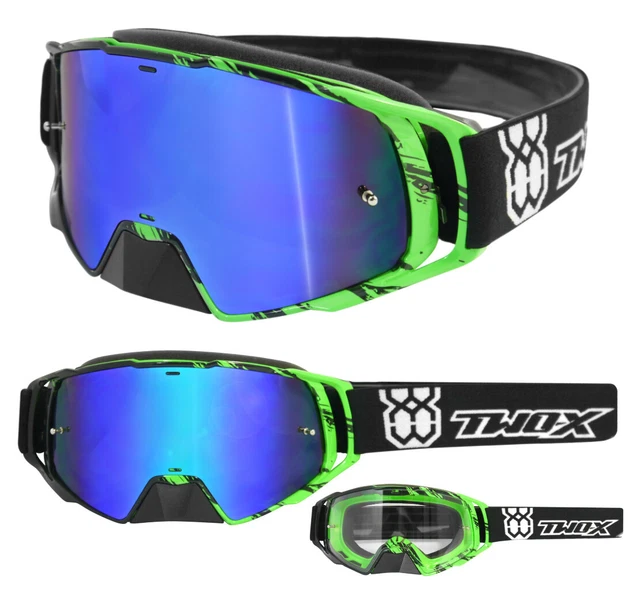 Lunettes Motocross HPiano - Anti-UV, Anti-Buée, Pour Ski, VTT, ATV