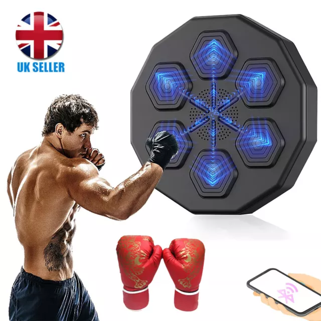 Boxing Training Target Wall Mount Bluetooth Music Indoor React Exercise Machine