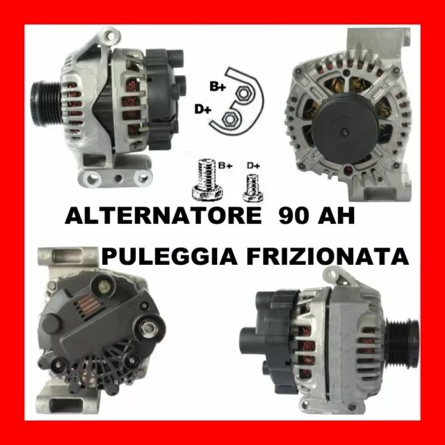 Alternatore 90Ah Opel Corsa D 1.3 Cdti Dal 2010 70Kw 95Cv Codice 439705