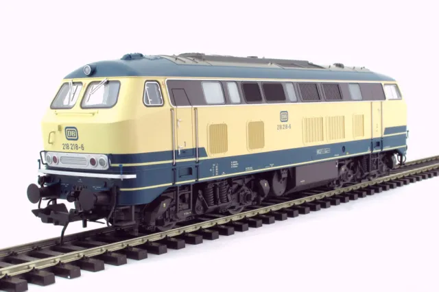 Lenz Spur 0 - Diesellok BR 218 218-6, DB, Ep.4, ozeanblau/beige Art.-Nr.40180-05